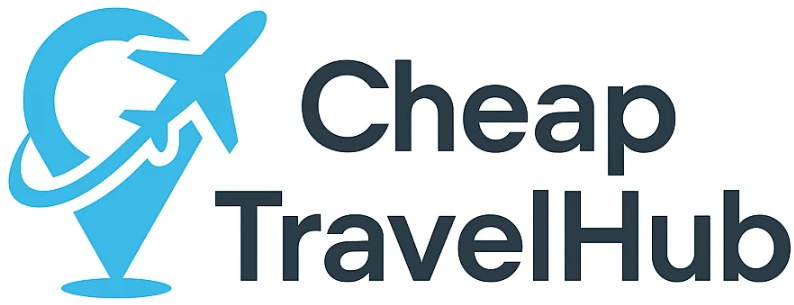 ChaeapTravelHub.com logo and text