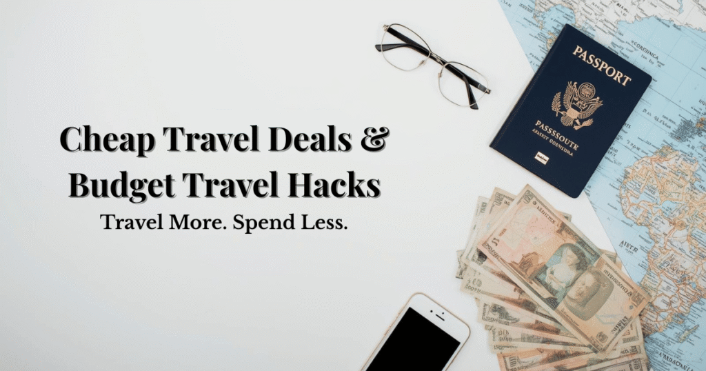 Cheap Travel Deals & Budget Travel Hacks_